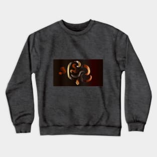 Mahogany Gradient Pasta Crewneck Sweatshirt